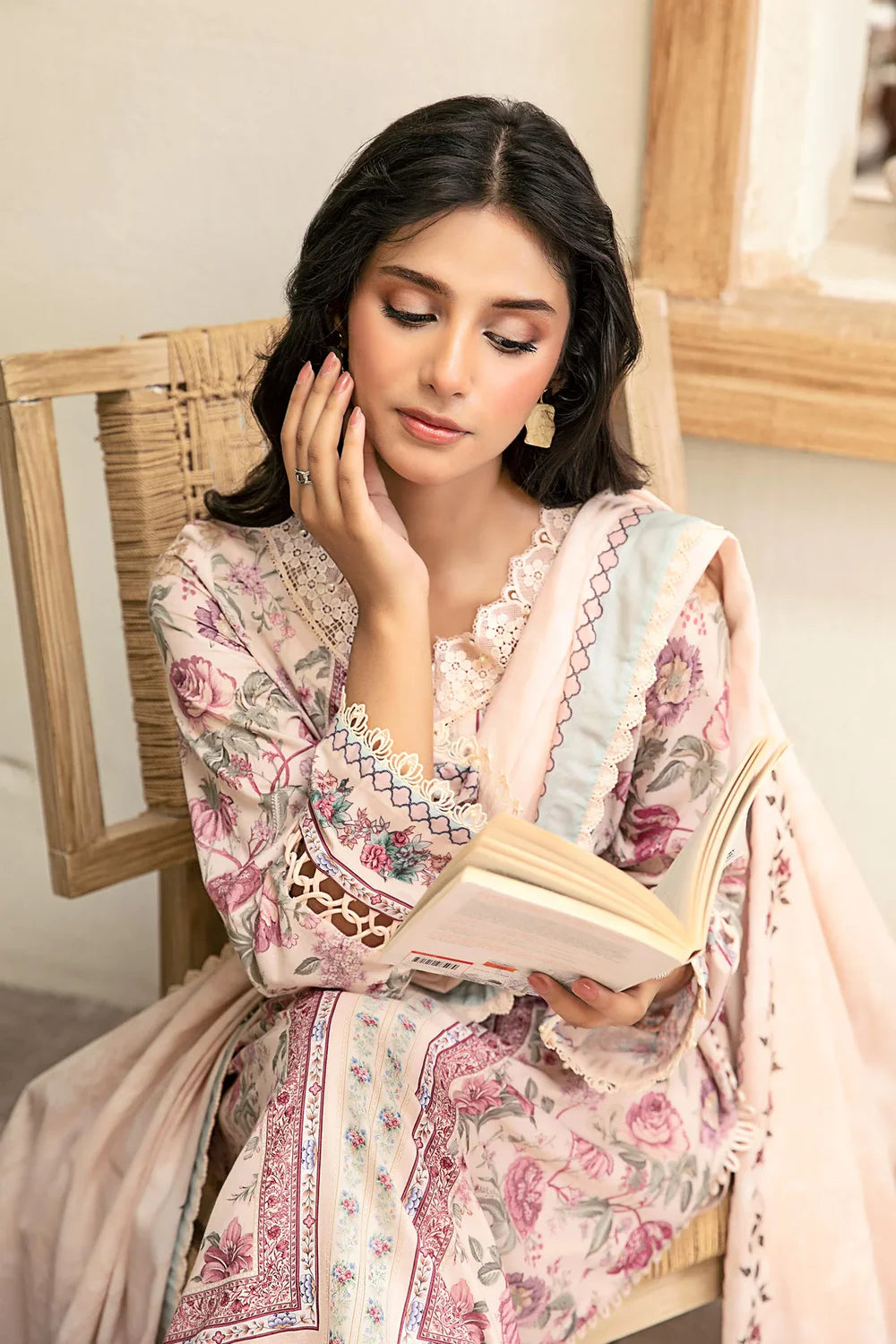 Elaheh By M. Basics Printed Lawn 3PC