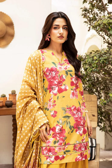 Elaheh By M. Basics Printed Lawn 3PC