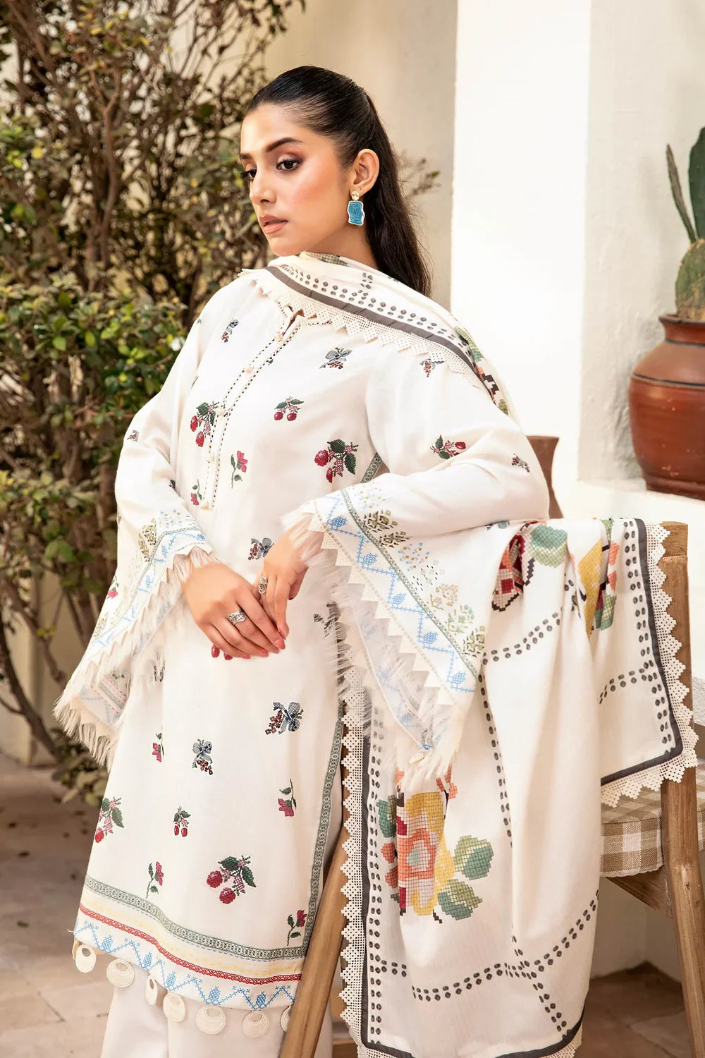 Elaheh By M. Basics Printed Lawn 3PC