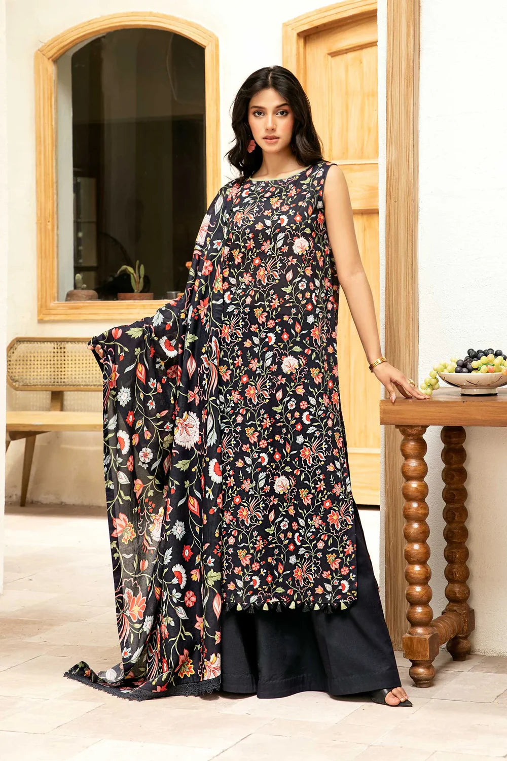 Elaheh By M. Basics Printed Lawn 3PC