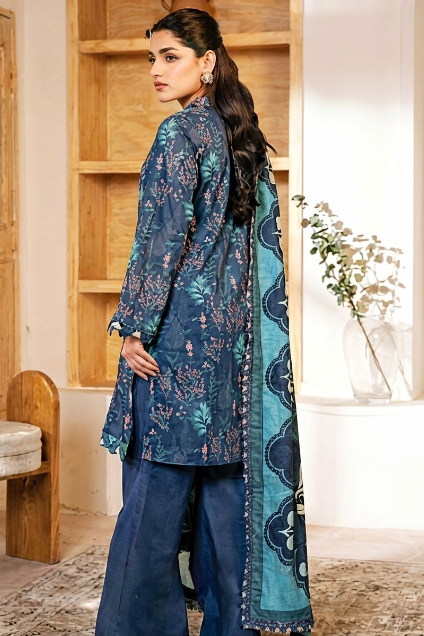 Elaheh By M. Basics Printed Lawn 3PC