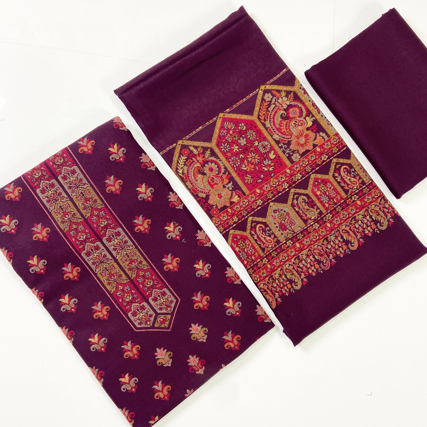 Anaya Noor Pashmina with Jacquard 3PC