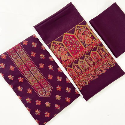 Anaya Noor Pashmina with Jacquard 3PC