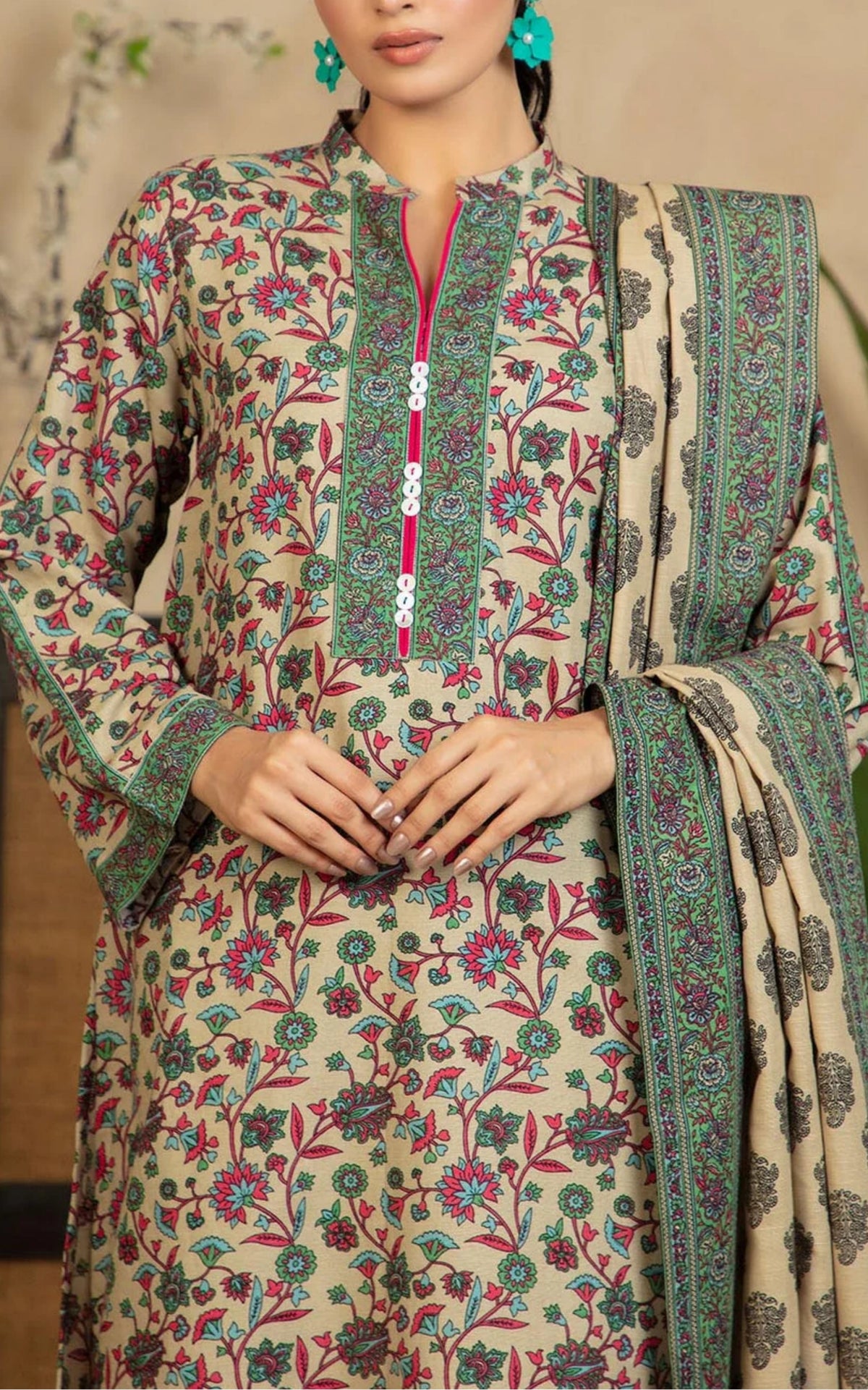 Gul Ahmed Digital Printed Lawn 3PC