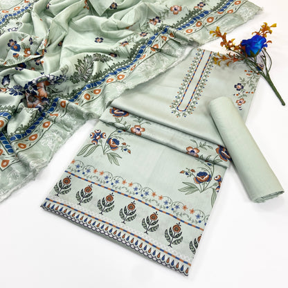 Zareen By Shanaya Digital Printed Viscose 3PC