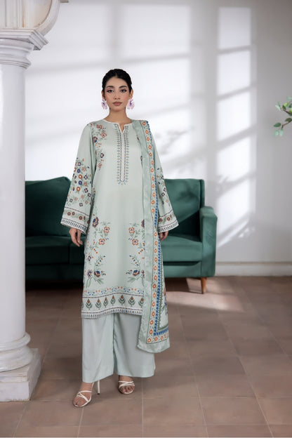 Zareen By Shanaya Digital Printed Viscose 3PC