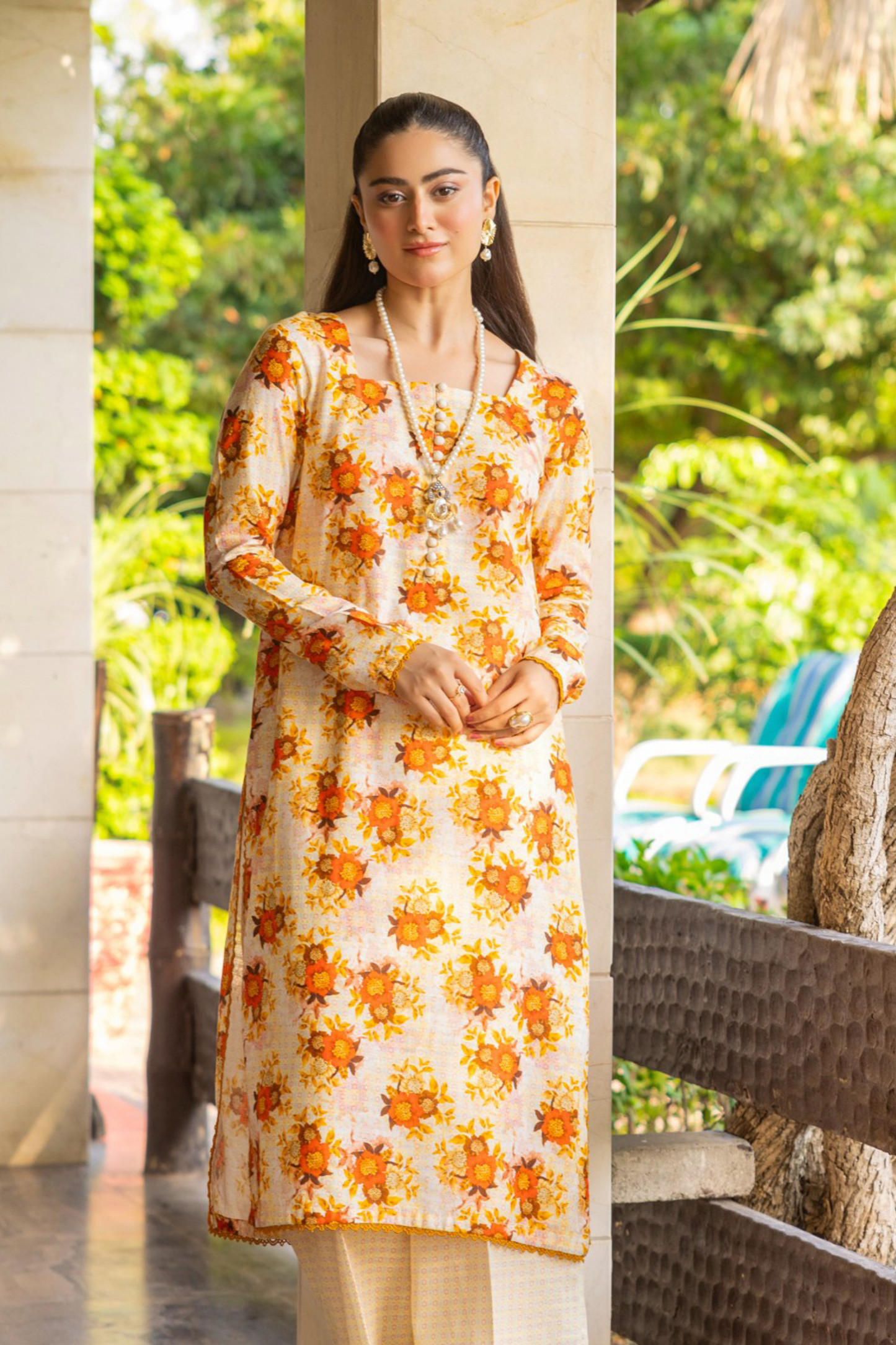 Raabi Digital Printed Khaddar 2PC