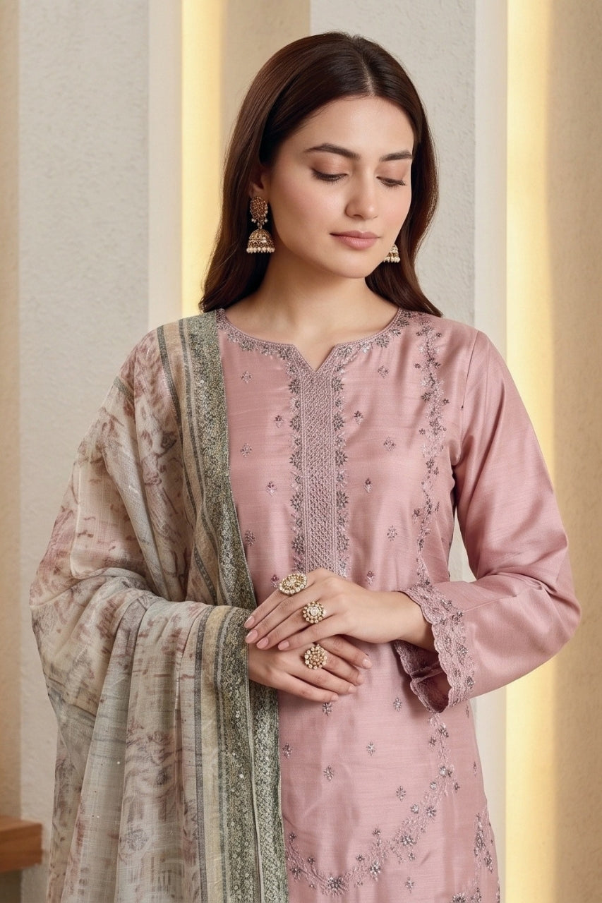 Serosia By Tawakkal  Viscose Grip 3PC