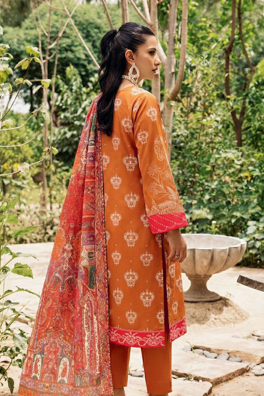 Reyah By Motifz Premium Printed Lawn 3PC