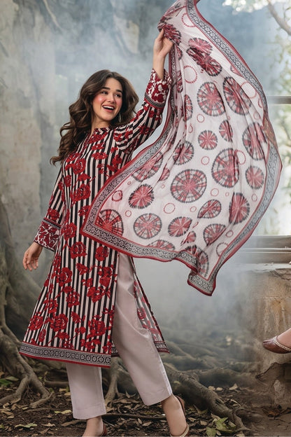Zesh Digital Printed Khaddar 3PC