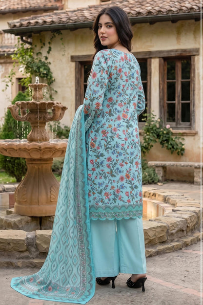 Mashaim Digital Printed Linen 3PC