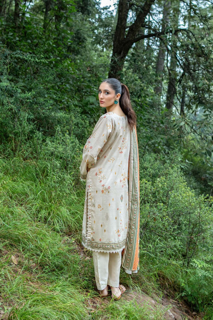 Zesh Airjet Printed Khaddar 3PC