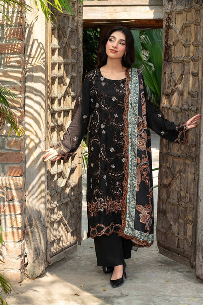 Falak By Feroza Luxury Embroidered Staple 3PC