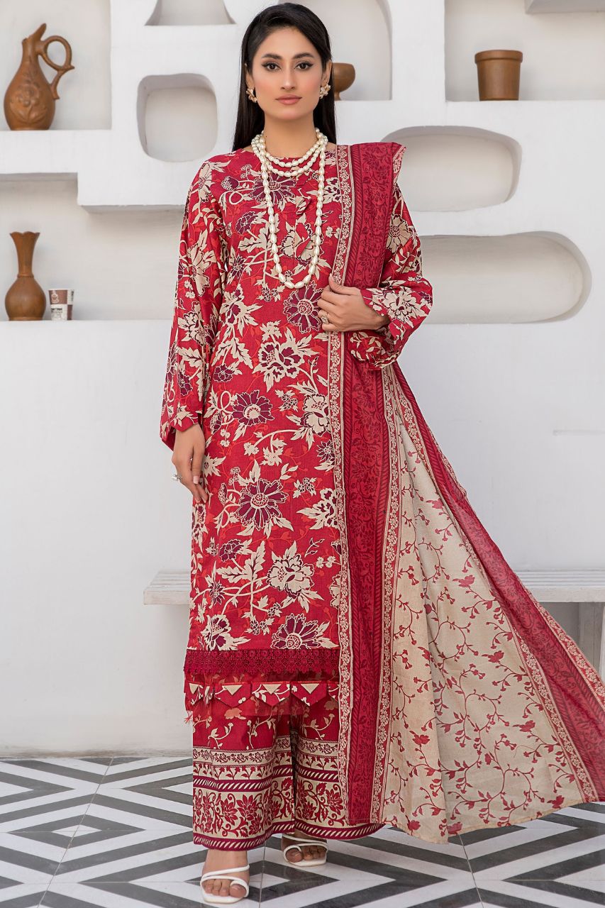 Abrish digital Printed Lawn 3-PC