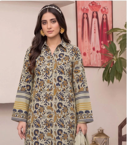 Mashaim Digital Printed Khaddar 3PC
