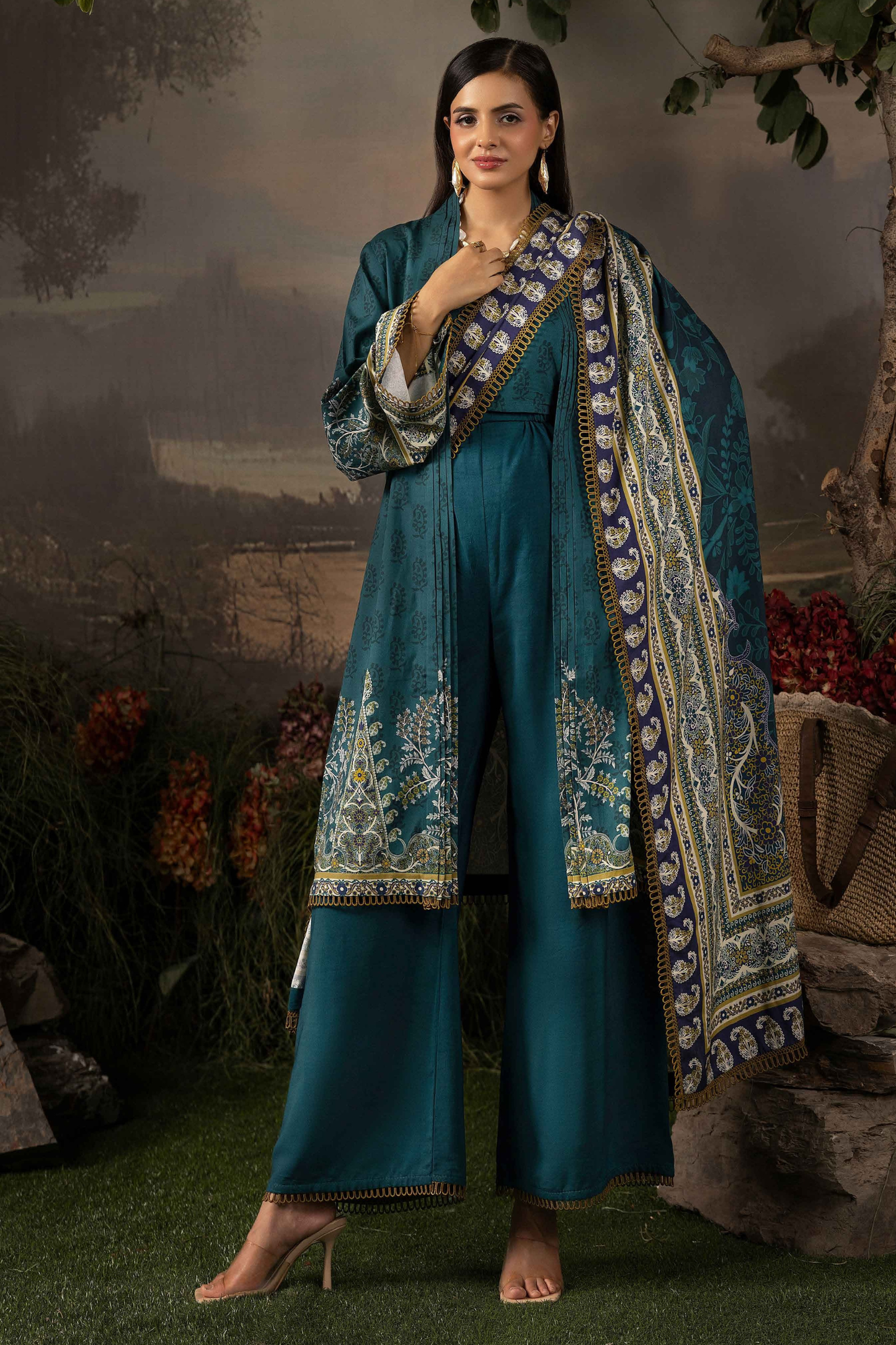 Raiha Luxury Linen 3PC