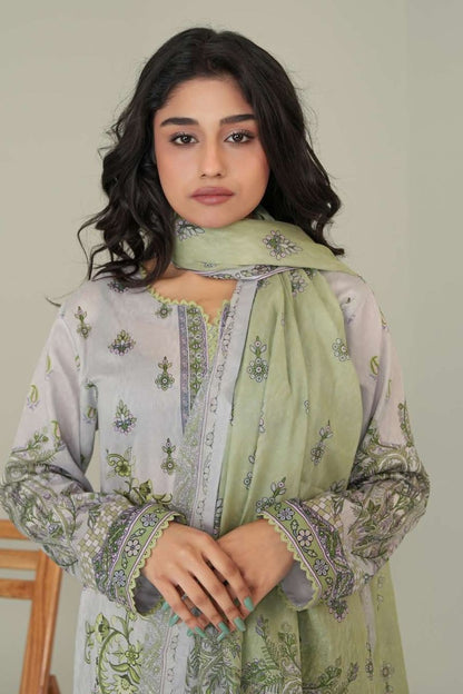 Basant Digital Printed Lawn 3PC
