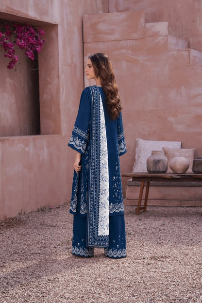 Nirvana By Shanaya Digital Printed Linen 3PC