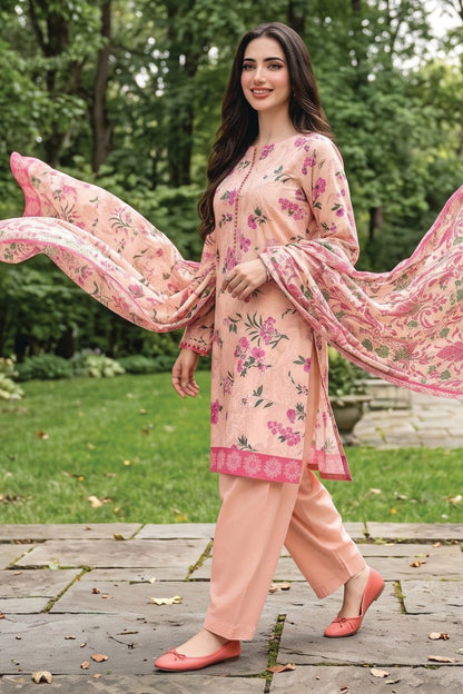 Zesh Digital Printed Khaddar 3PC