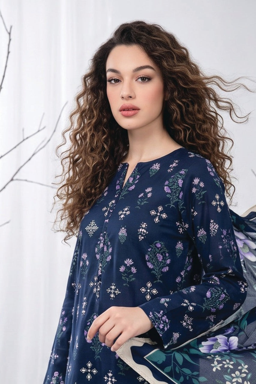 Salina By Regalia Digital Printed Khaddar 3PC