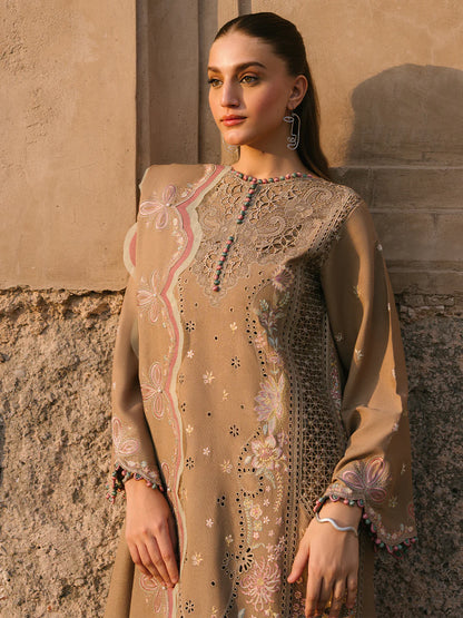Bin Ilyas Cambric Embroidered 3PC