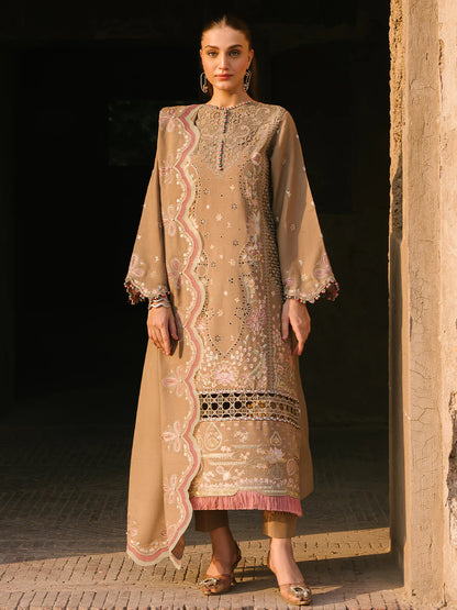 Bin Ilyas Cambric Embroidered 3PC
