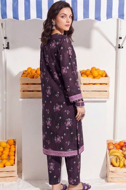 Elaya Platinum Premium Printed Lawn 2PC
