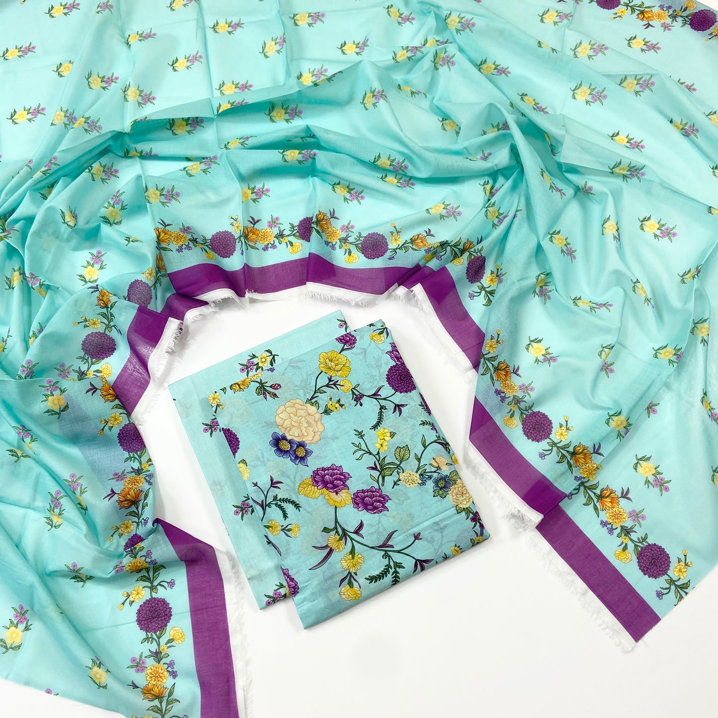 Khaadi Digital Printed Lawn 3PC