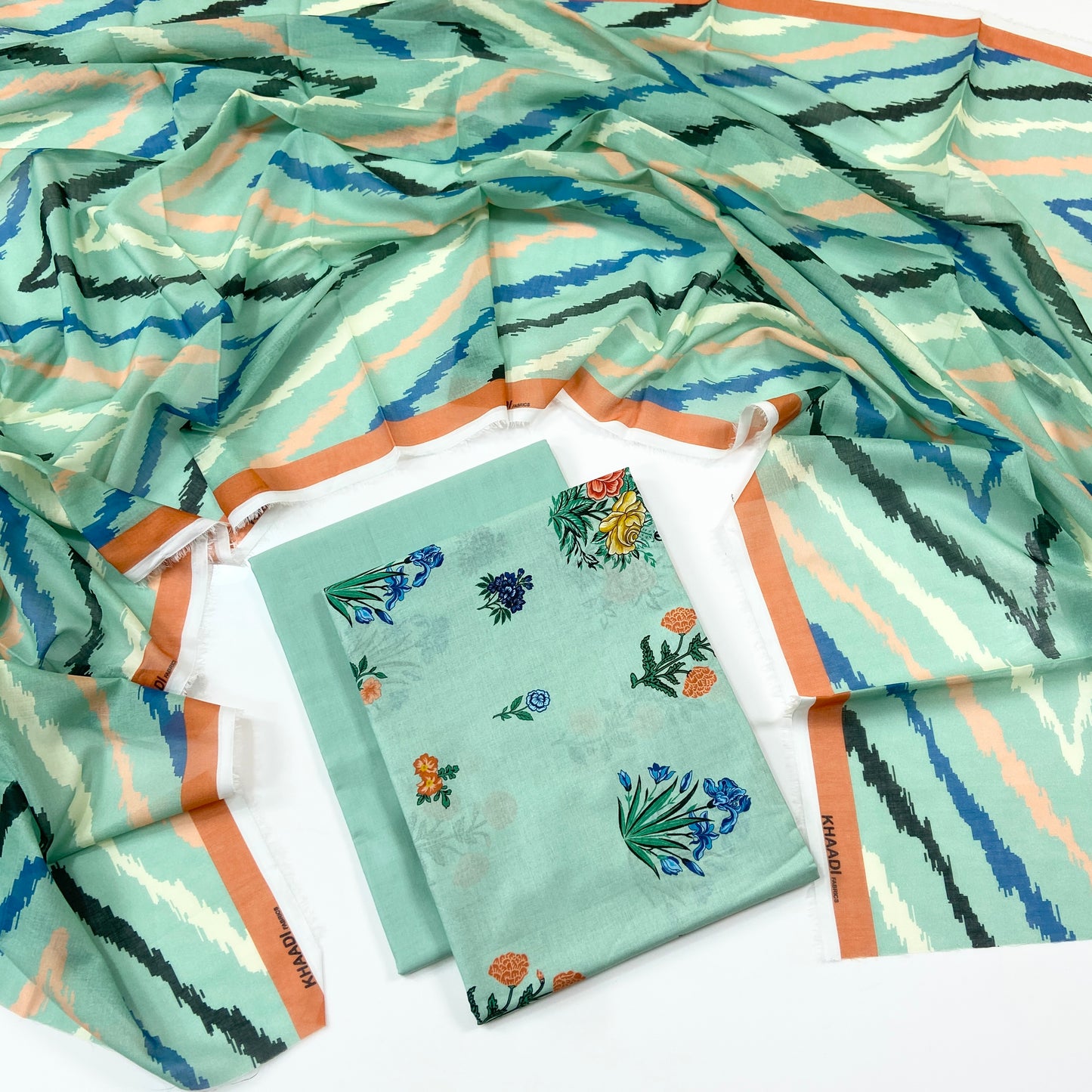 Khaadi Digital Printed Lawn 3PC