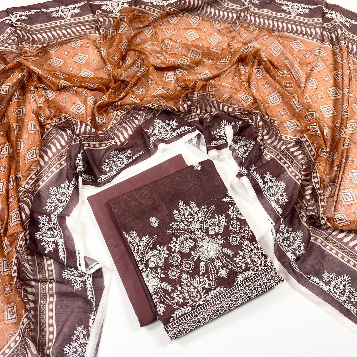 Sapphire Digital Printed & Emb Lawn 3PC