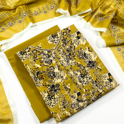 Sapphire Digital Printed & Emb Lawn 3PC