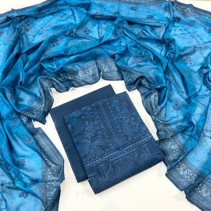 Sapphire Digital Printed & Emb Lawn 3PC