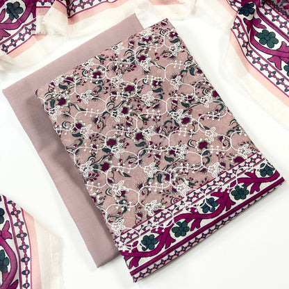Sapphire Digital Printed & Emb Lawn 3PC