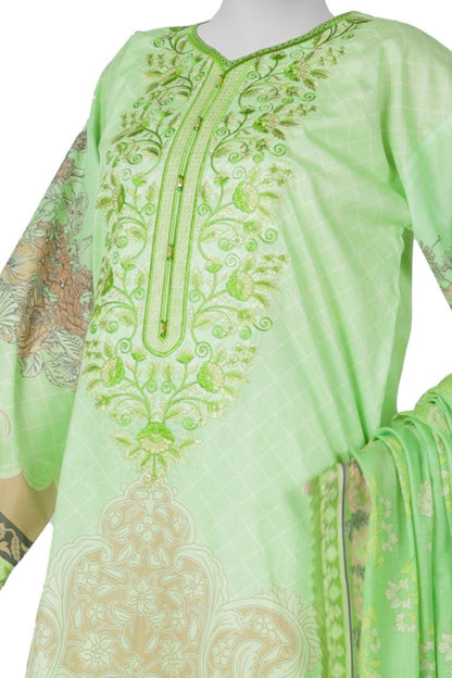 Panjnad by j. Emb Lawn Collection 3PC