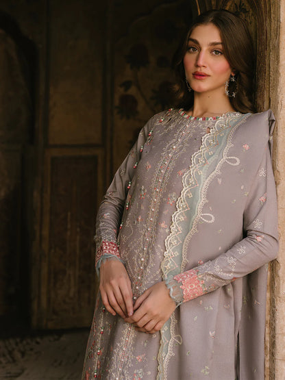Bin Ilyas Cambric Embroidered 3PC