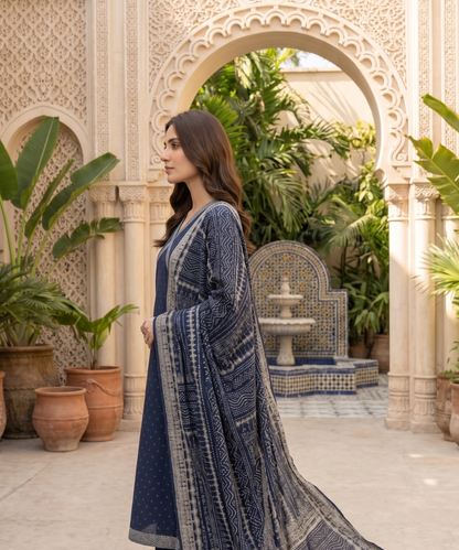 Bin Saeed Digital Printed Lawn 3PC