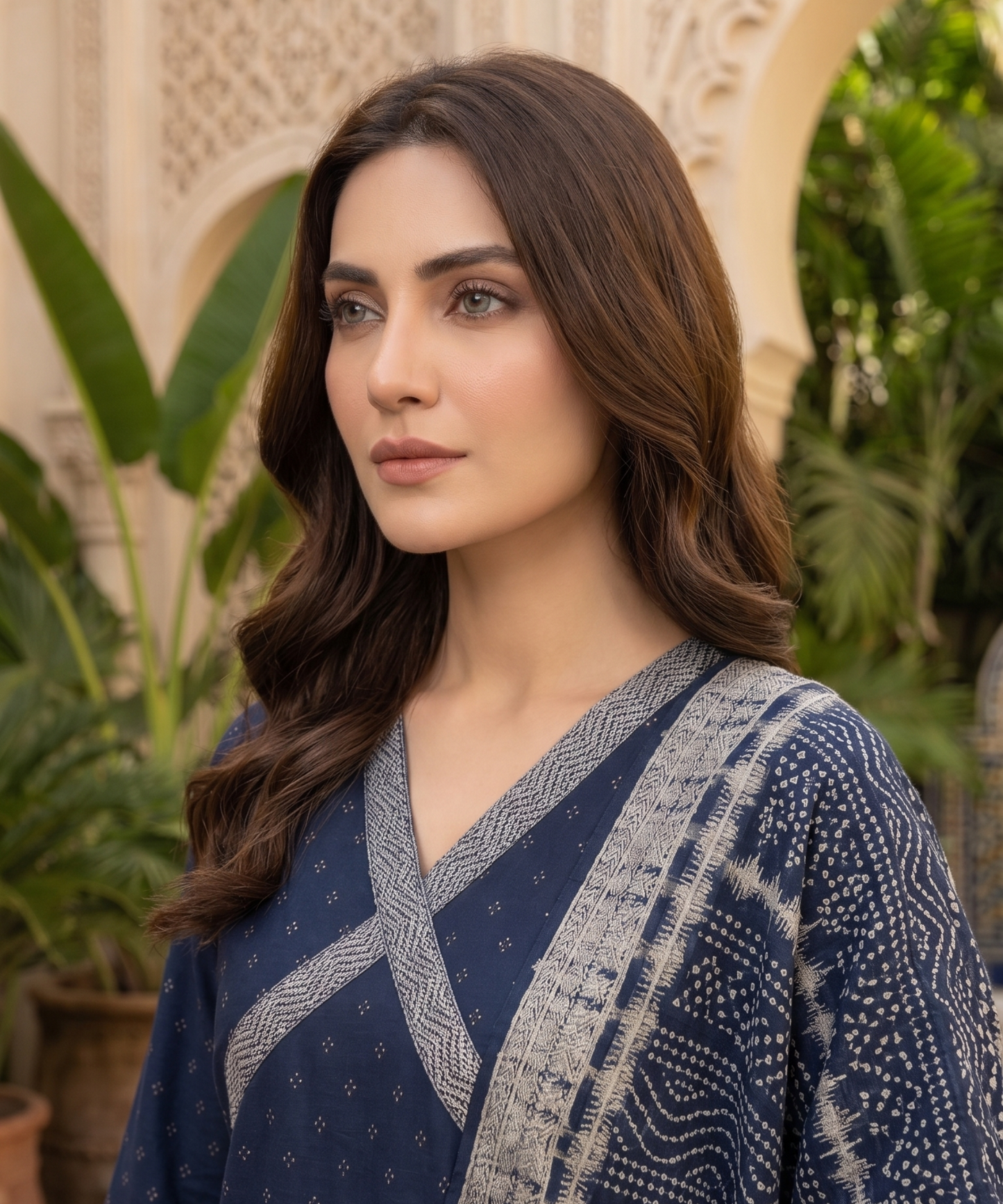 Bin Saeed Digital Printed Lawn 3PC