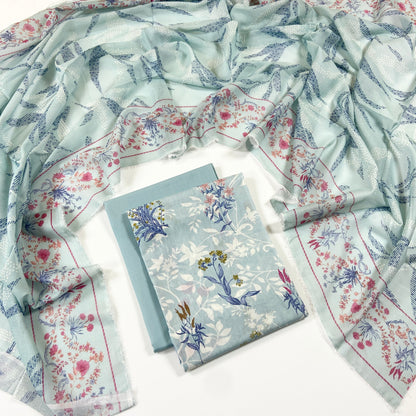 Nishat Digital Printed Lawn 3PC