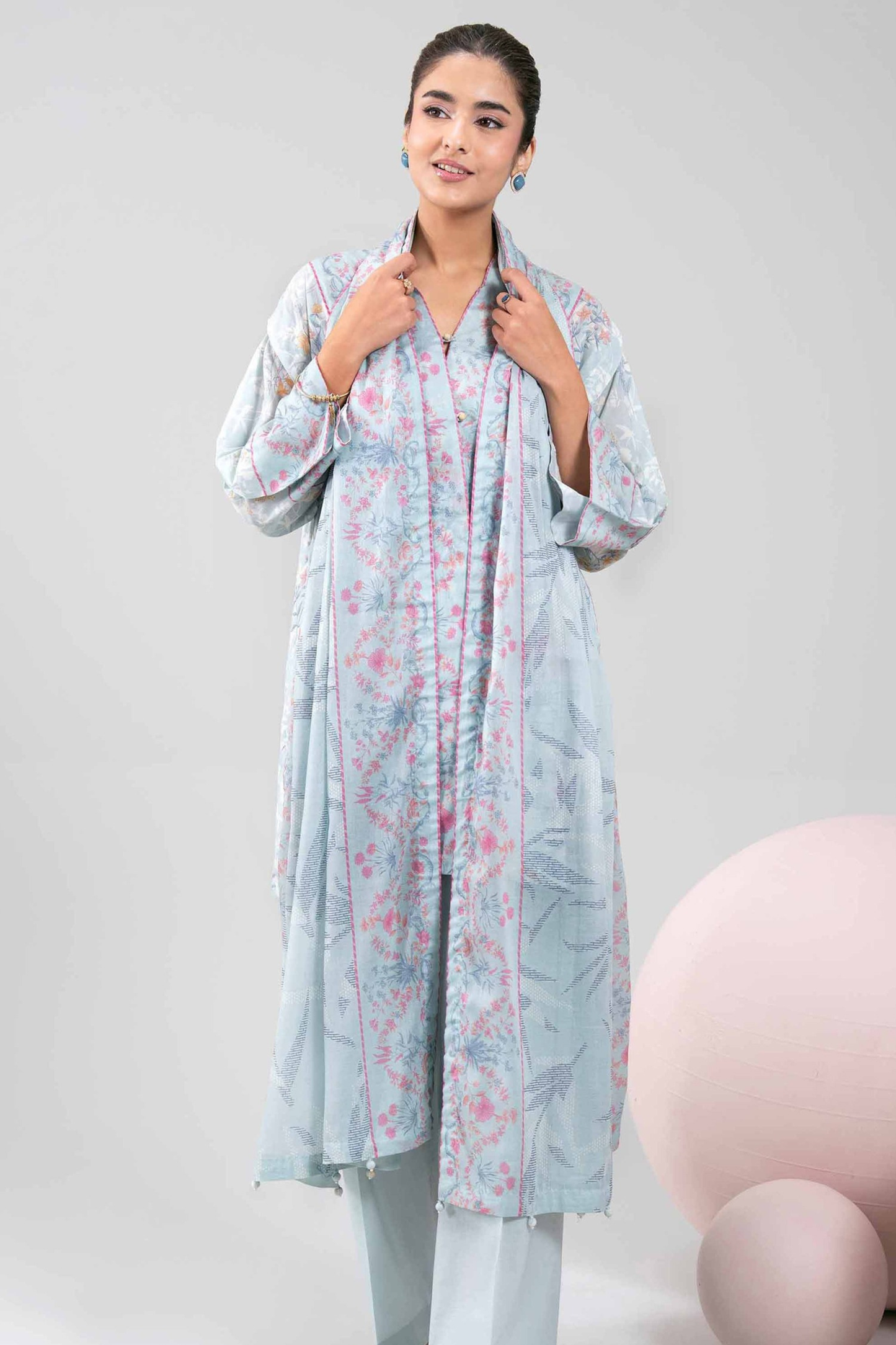 Nishat Digital Printed Lawn 3PC