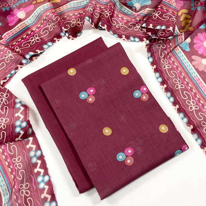 Nishat Digital Printed Lawn 3PC