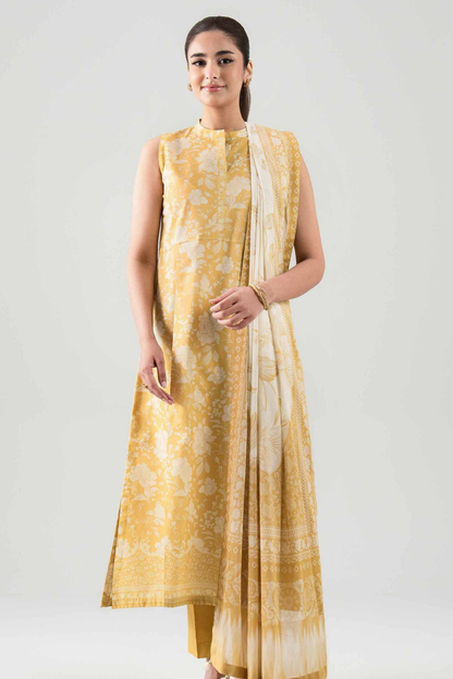 Nishat Digital Printed Lawn 3PC