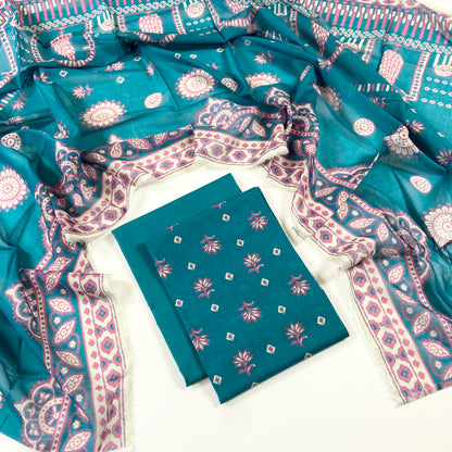 Nishat Digital Printed Lawn 3PC