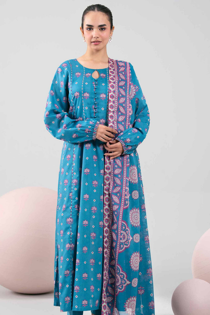 Nishat Digital Printed Lawn 3PC