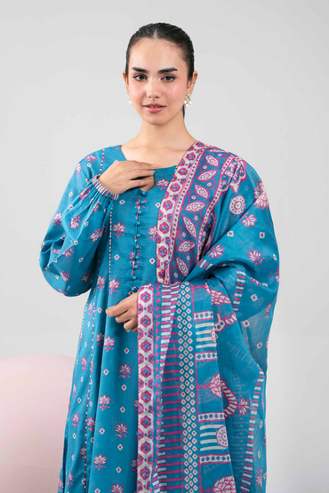Nishat Digital Printed Lawn 3PC