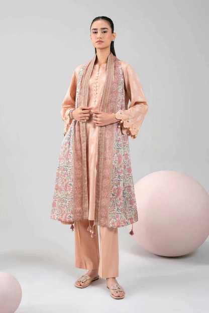 Nishat Digital Printed Lawn 3PC