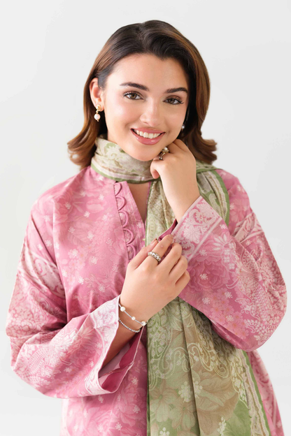 Nishat Digital Printed Lawn 3PC