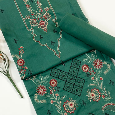 Beechtree Plain Emb Shirt & Trouser Lawn 2PC