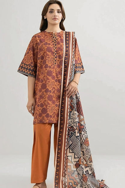 Sukoon By Sapphire Digital Printed Lawn 3PC