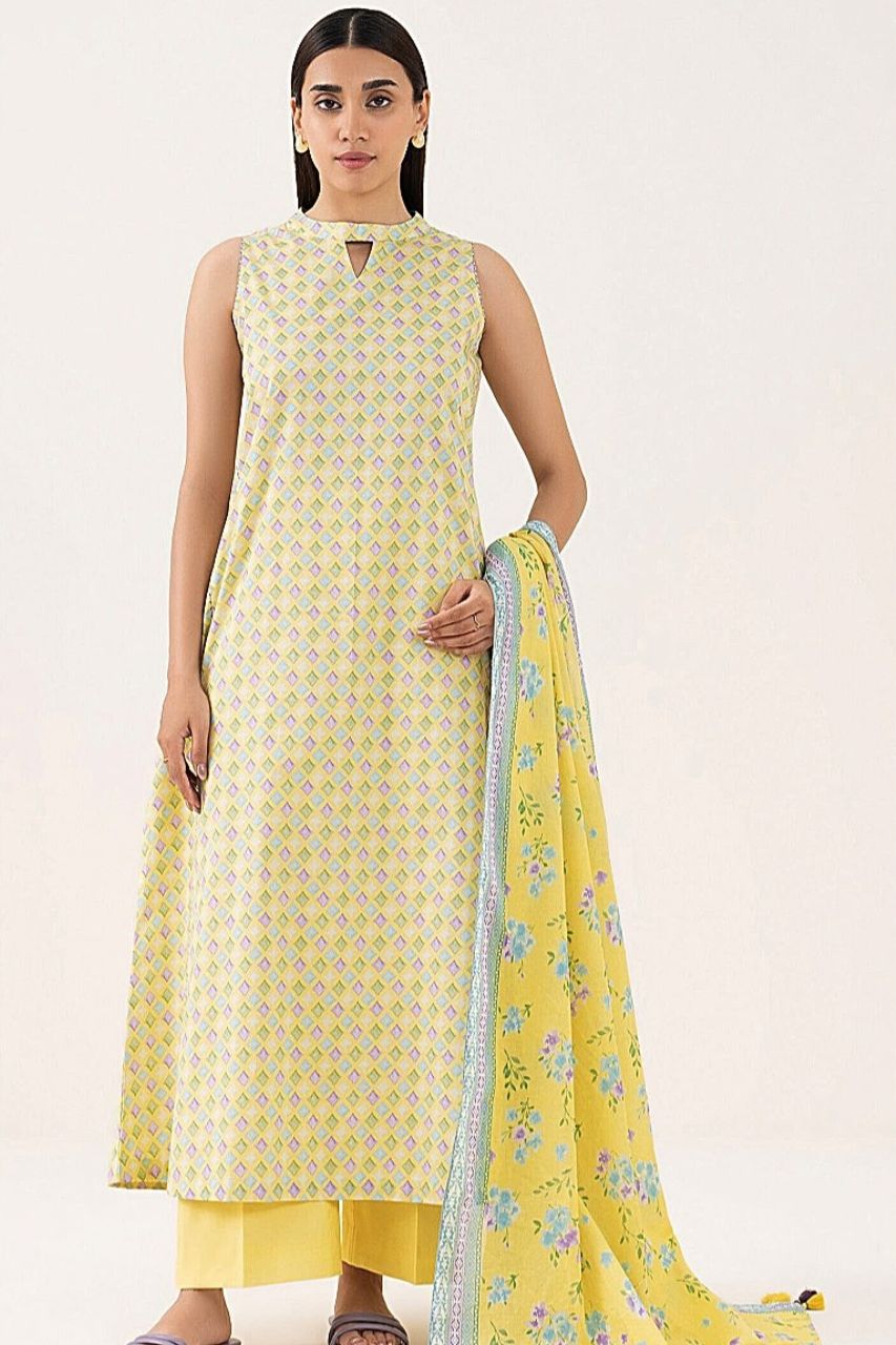 Sukoon By Sapphire Digital Printed Lawn 3PC