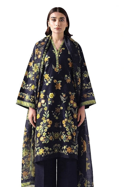 Sukoon By Sapphire Digital Printed Lawn 3PC